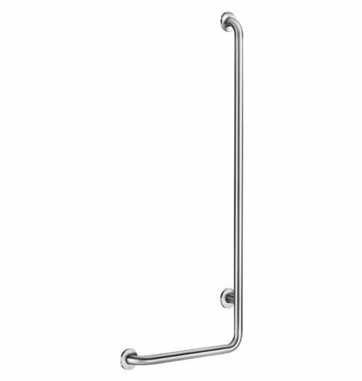 Handlauf L-Form, Ø 32, H. 1150 mm, Seidenglanz linke Ausführung, ADL-5071GS