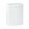 Hygiene waste bin white coated Armatron