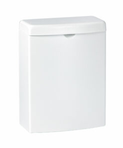 Hygiene waste bin white coated Armatron