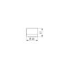 Aerator M22x1 IT for safety eye shower on hand shower, ADL-A22D75