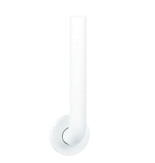 Spare roll holder white coated very robust without roll