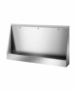 Orinatoio a canale LP, largh. 1800 mm, a pavimento, acciaio inox satinato, ADL-130320 B2