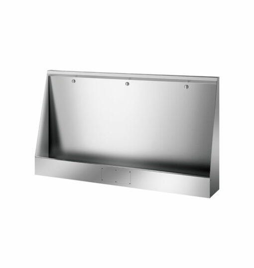 Urinal channel LP, w. 1800 mm, floor-standing, satin stainless steel, ADL-130320 B2