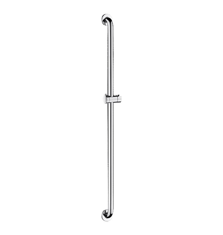 Barre de douche avec curseur, acier inoxydable brillant, ADL-5460P2 -  Armatron AG