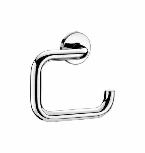 WC-Papierhalter U-Form für WC-Papierrolle, Edelstahl hochglanzpoliert, 4081P**