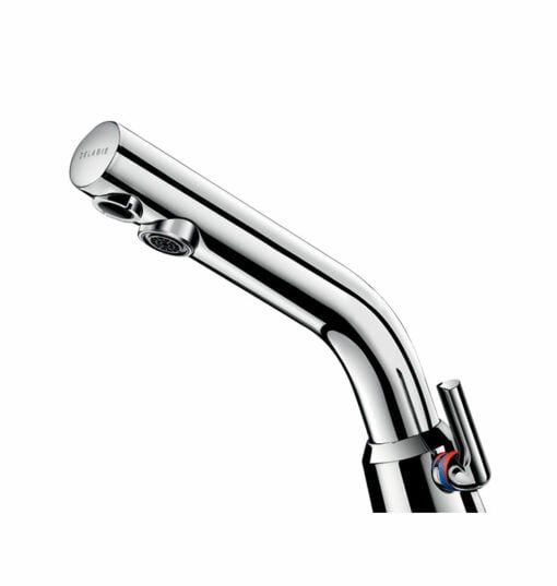 Miscelatore elettronico BINOPTIC MIX, funzionamento a rete, leva di miscelazione, h. 110 mm