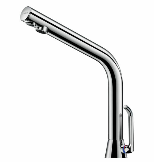 Electronic mixer tap BINOPTIC MIX, mains operation, long mixing lever, drip height 250 mm, 398MCHLH**