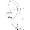 Mitigeur électronique TEMPOMATIC MIX 2, alimentation secteur, levier de mitigeur, H. 125 mm, 494000**
