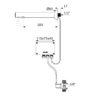 BLACK BINOPTIC electronic valve, mains operation, flush-mounted, 379ENCB**