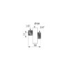 S-Anschluss, Verstellbarkeit 11 mm, Standard