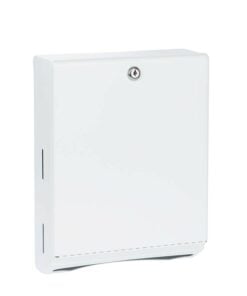 Paper towel dispenser white coated Classic Bobrick