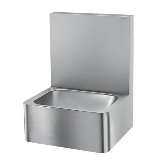 Lavabo in acciaio inox