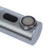 Mischbatterie TUBE, Edelstahl matt geschliffen, mit Sensor, ASE-350960SS