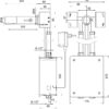 Mischbatterie TUBE, Edelstahl matt geschliffen, mit Sensor, ASE-350960SS