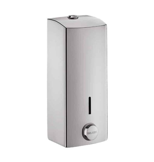 Distributore di sapone liquido, 1 litro, per montaggio a parete, satinato