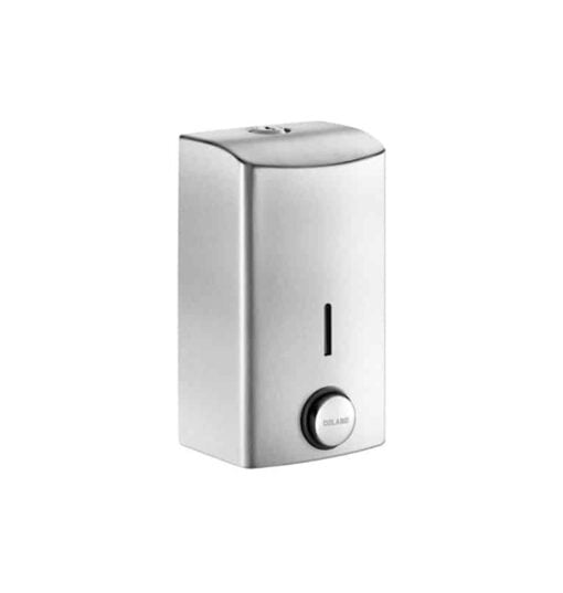 Distributeur de savon liquide, 0,5 litre, pour montage mural, satiné