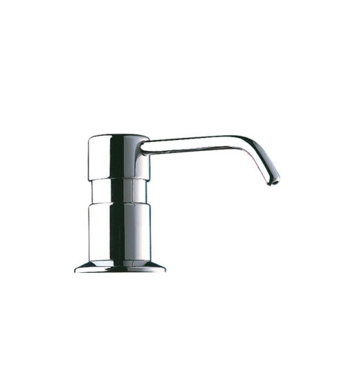 Distributeur de savon liquide, pour montage au sol, avec bec incurvé, ADL-729112