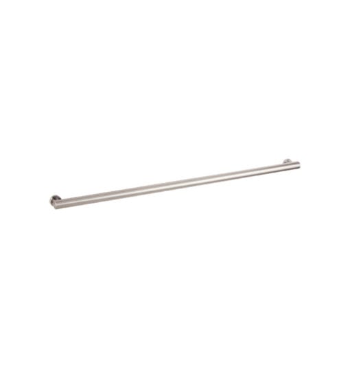 Maniglione in acciaio inossidabile, montaggio a parete, diametro 1½", B-9806