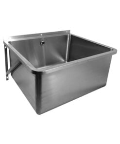 Universal basin MAXI stainless steel matt