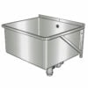 Universal basin MAXI stainless steel matt animation
