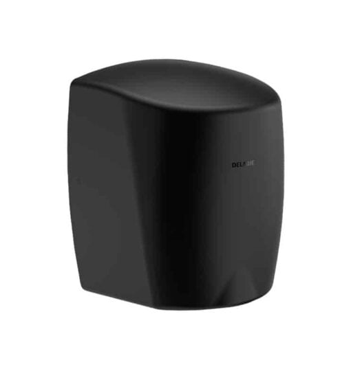 Hand dryer HIGHFLOW, automatic, with strong air flow, stainless steel matt black, ADL-510622BK