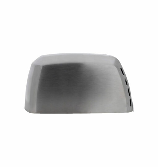 Hand dryer stainless steel matt without Hepa filter compact side view