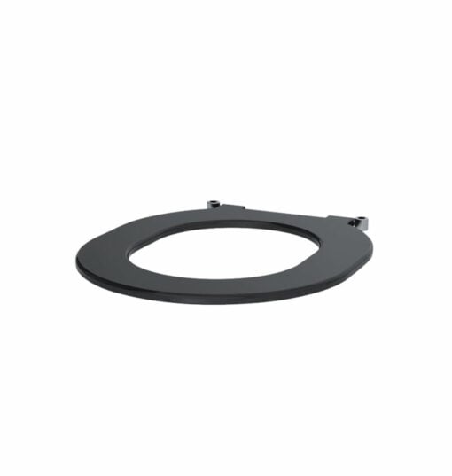 Siège WC sans couvercle, noir, pour WC type S21/700