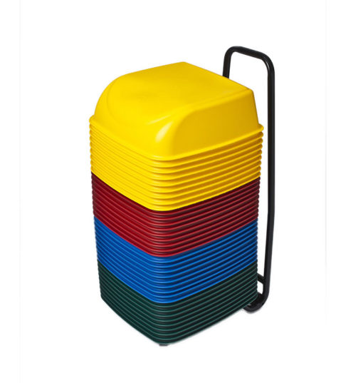 Cinema seats | booster seats for children, stackable, plastic multicolour