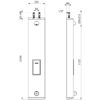 Duschelement TEMPOMIX mit Einhandsteuerung, Aufputzmontge, 790204**