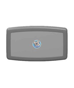 klappbarer Wandwickeltisch Farbe grau horziontal klappbar