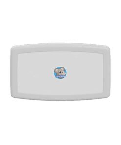 klappbarer Wandwickeltisch Farbe weiss granit horziontal klappbar