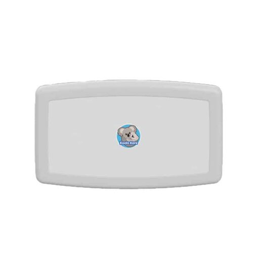 klappbarer Wandwickeltisch Farbe weiss granit horziontal klappbar