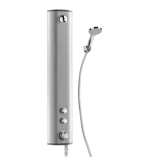 Elément de douche SECURITHERM, à fermeture automatique, avec thermostat et deux parties supérieures, montage en saillie, ADL-792320
