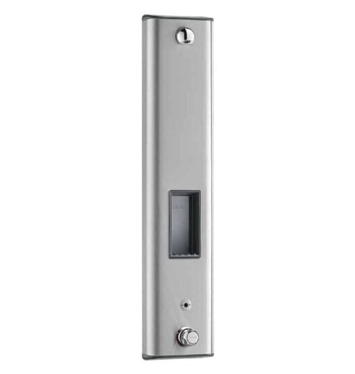Elemento doccia SECURITHERM con termostato, versione elettronica con funzionamento a batteria, montaggio a parete, attacco superiore, 792404**