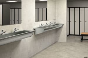 Changing room example