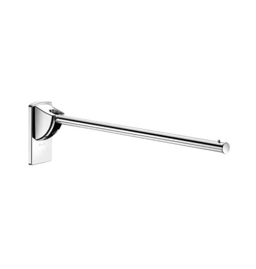 Barre de rideau de douche relevable, acier inoxydable, finition brillante, 510159P**.