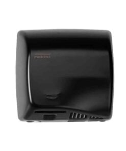 Hand dryer stainless steel black matt coated with Hepa filter B2