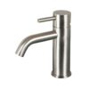 Washbasin tap cut out of V4A stainless steel