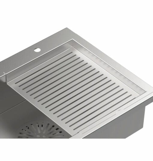 Vassoio di raccolta in acciaio inox
