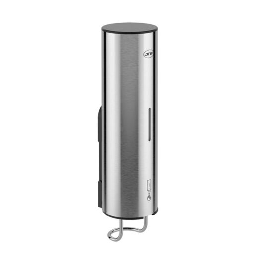 Shower gel dispenser satin stainless steel Cream soap