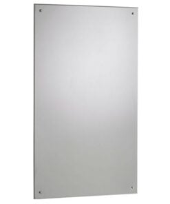 Robusto specchio in acciaio inox