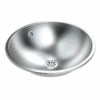 Built-in basin stainless steel matt with overflow B2