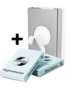 Combination offer dispenser and bag