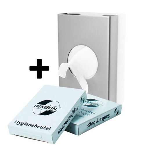 Combination offer dispenser and bag