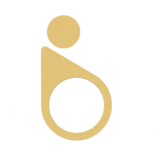 Pictogram barrier-free brass PVD