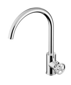 Sink Mixer Industrial Kitchen Faucet Round