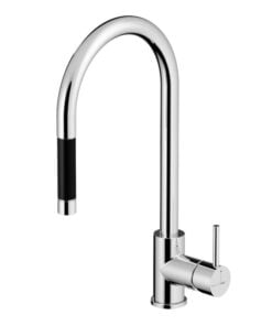 Sink mixer with pull-down hand shower Hotbath