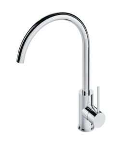 Sink mixer with swivel spout Hotbath round