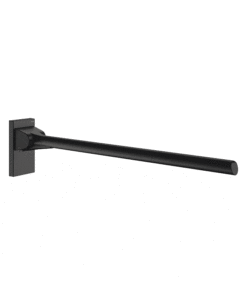 Barre d'appui pliante en aluminium noir 850 mm B2