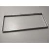 Cornice per B279 in acciaio inox opaco